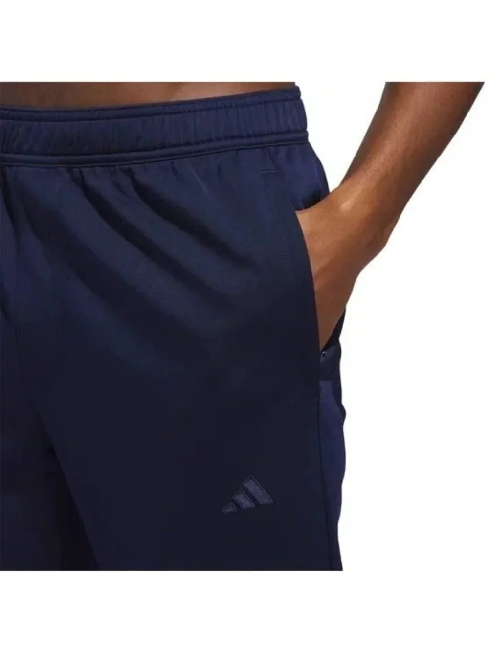 Adidas Tricot Men's Size M Navy Blue Athletic Track Joggers N1428